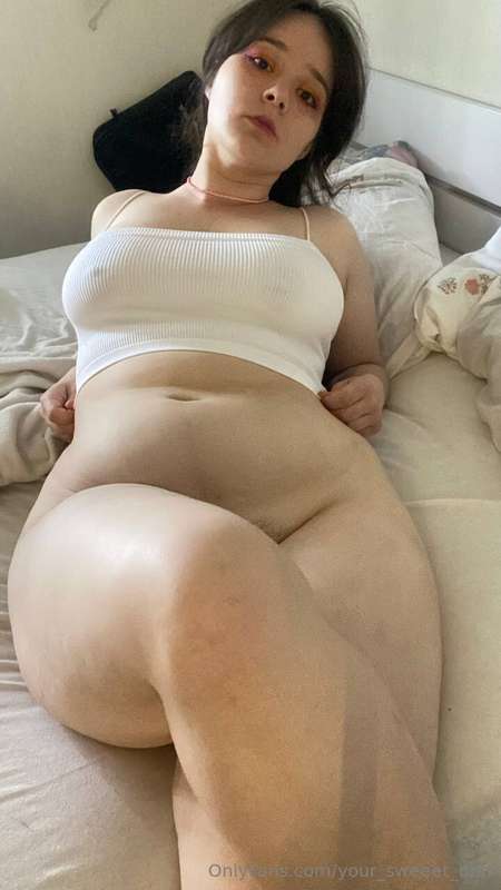 Honey, I'm very horny right now! Would you like me to spread..