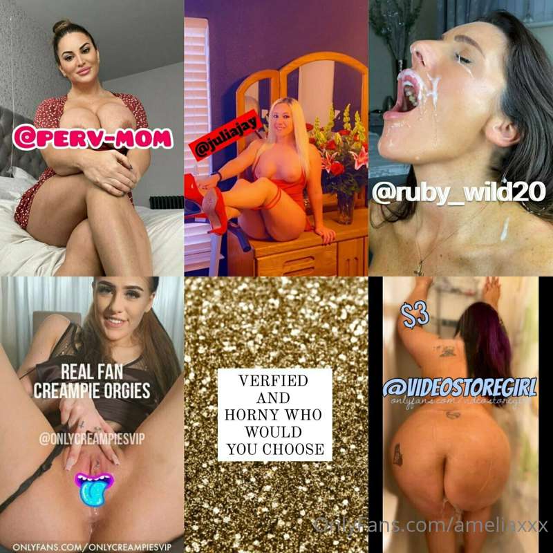 Hot hardcore creators who would you choose ? Fully VERFIED a..