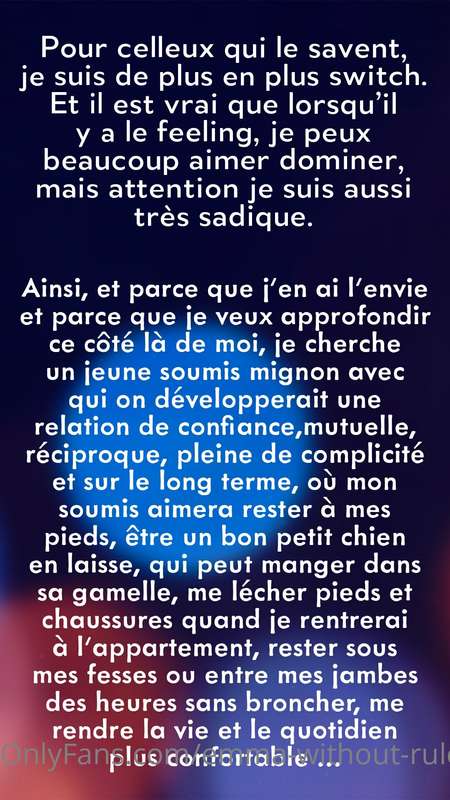 Pour celleux qui le savent, je suis de plus en plus switch. .. 3