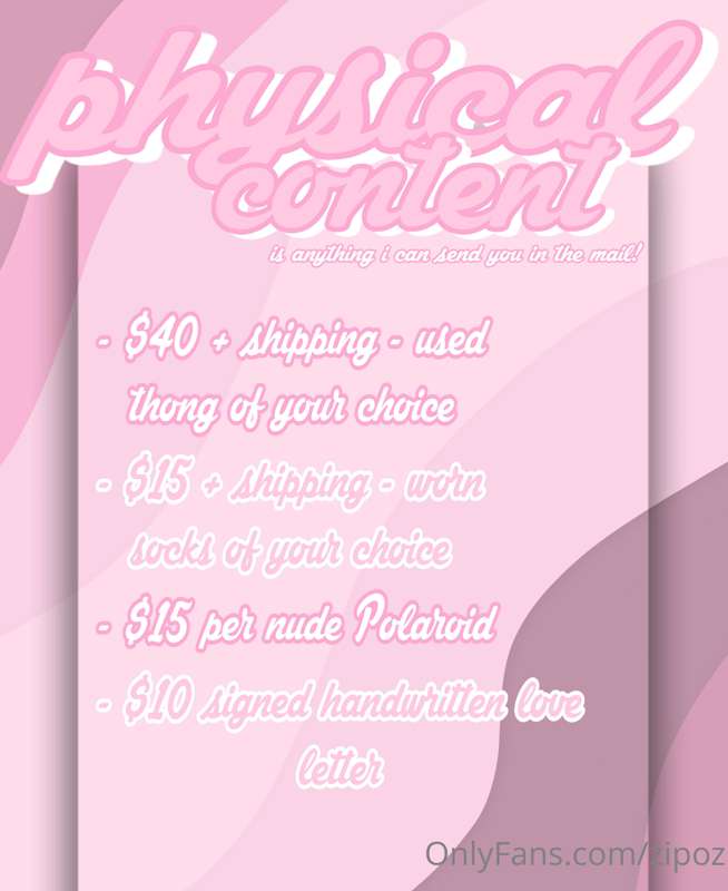 Here’s an updated tip list for the things I have available! .. 3