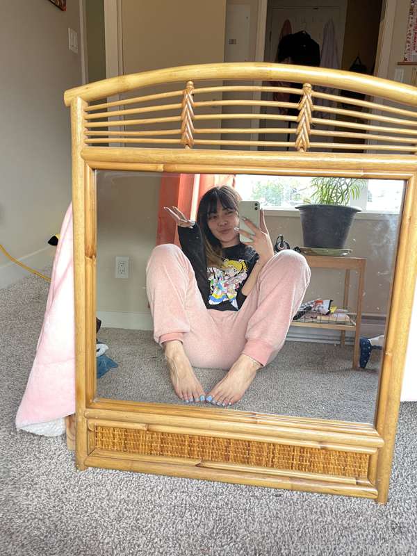 You could fit me in a tiny box the size of this mirror 😜 7
