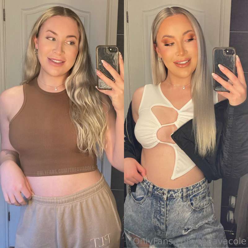 With or without makeup? 😘 What do you think babe? 🩷