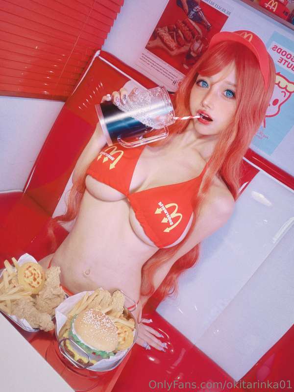 McDonald's Girl Part1 What would you like to order?❤️❤️❤️ 2