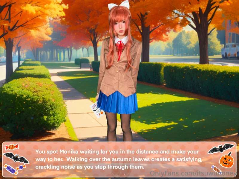 Doki Doki Halloween! (choose your own adventure) Part one - .. 7