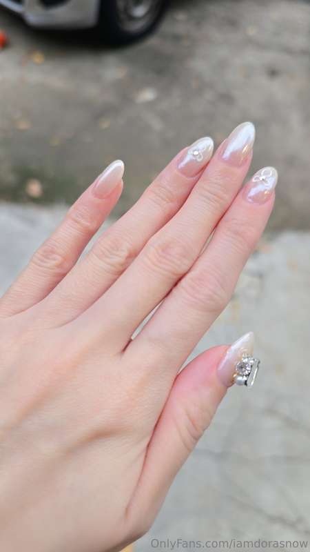 did my nails today🥰 2