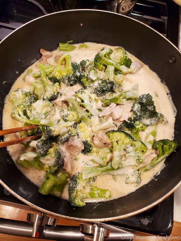 Broccoli Chicken Alfredo 2