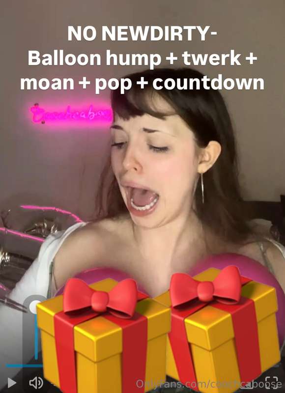 21st BIRTHDAY BALLOON BOOB POP 🎈💥 AND HUMPIN’ (moanin’ bounc.. 1
