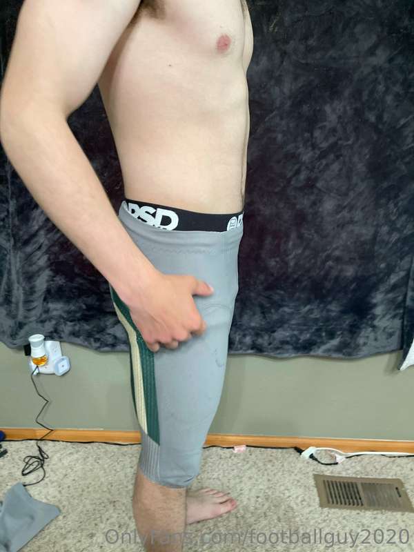 Me in football pants set 3 6