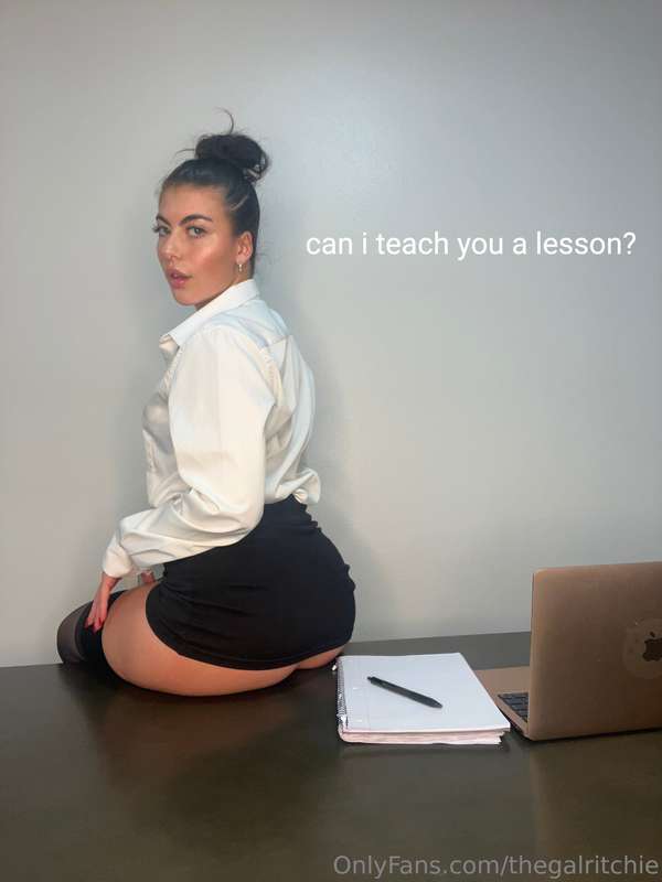You have been a bad boy come and see Ms.Ritchie in class rig..