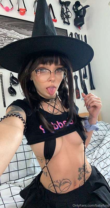 Witch set 🌜🖤🎃🧹 part. 1 (~full nudity~) 29