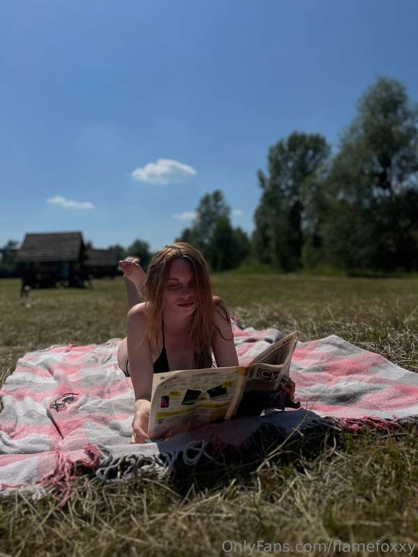 I love getting sunbathing so much😍