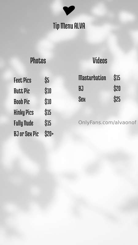 Wanna play a little dirtier? 😈Here’s my official Tip Menu — ..