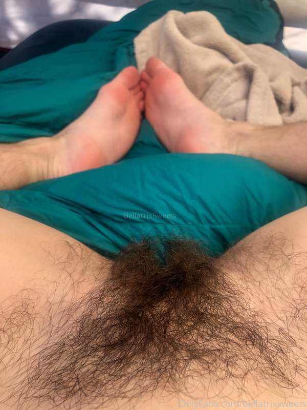 bush and feet