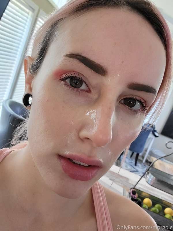 Cummies on my face 🤤 I sent a full length hard fucking and t.. 4