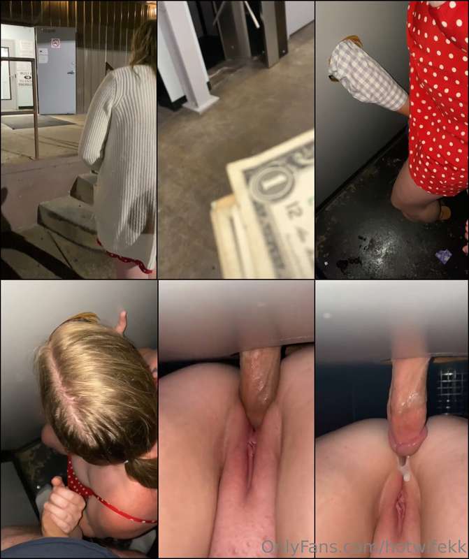 **Re-post**   My very **FIRST** public gloryhole!   Watch me..
