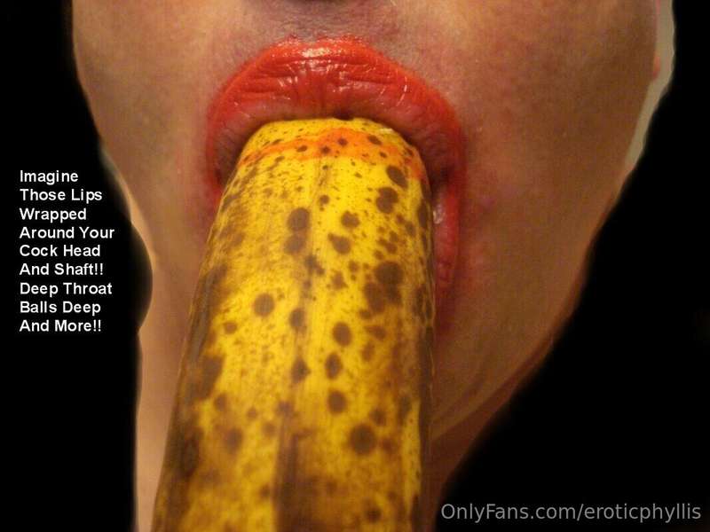 GREAT DICK SUCKING LIPS!!MY MALE PARTNER WITH BANANA IN HIS ..