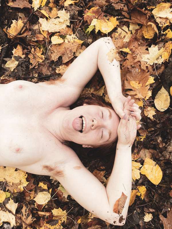 If you find yourself half naked
and barefoot in the frosty g..
