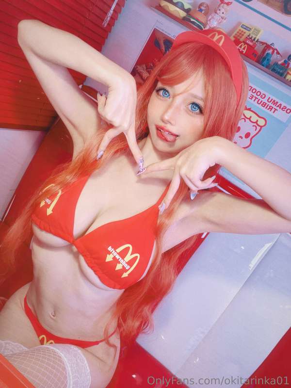 McDonald's Girl Part1 What would you like to order?❤️❤️❤️ 22
