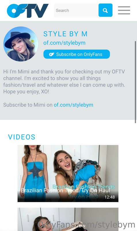 Been having so much fun making OFTV videos!! here’s my chann..