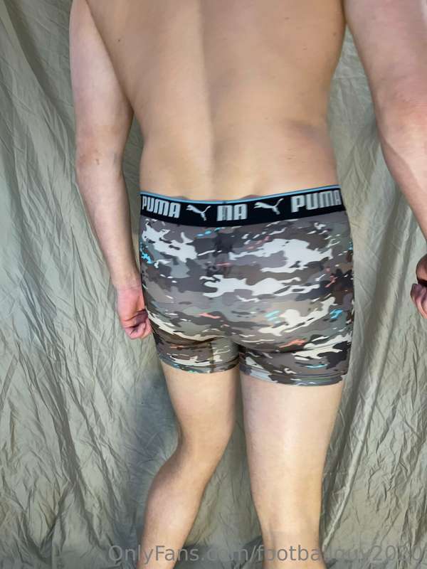 The hot corporal showing off his body in various undies! Set.. 10