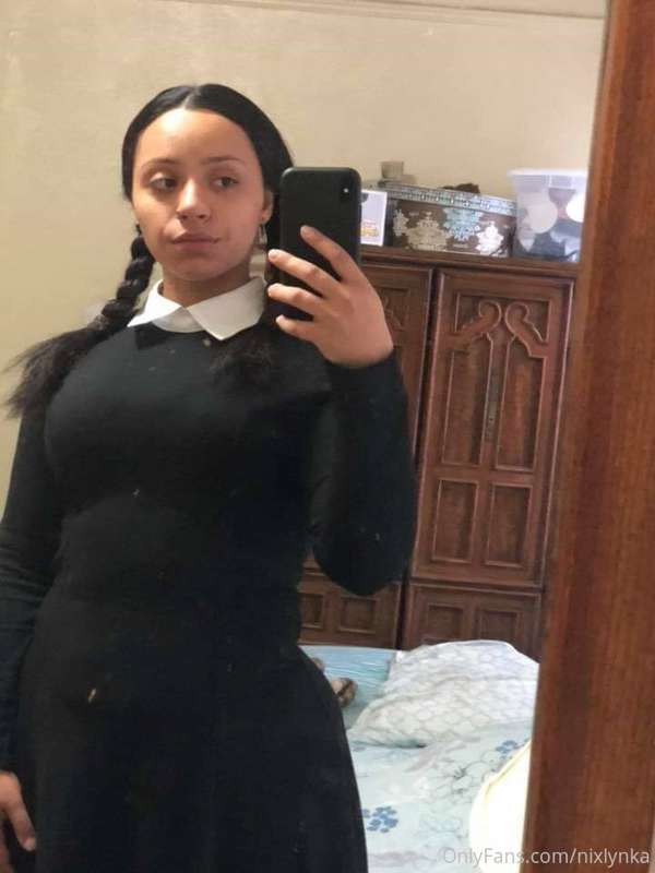 My Wednesday Addams cosplay from last Halloween! If you want.. 5