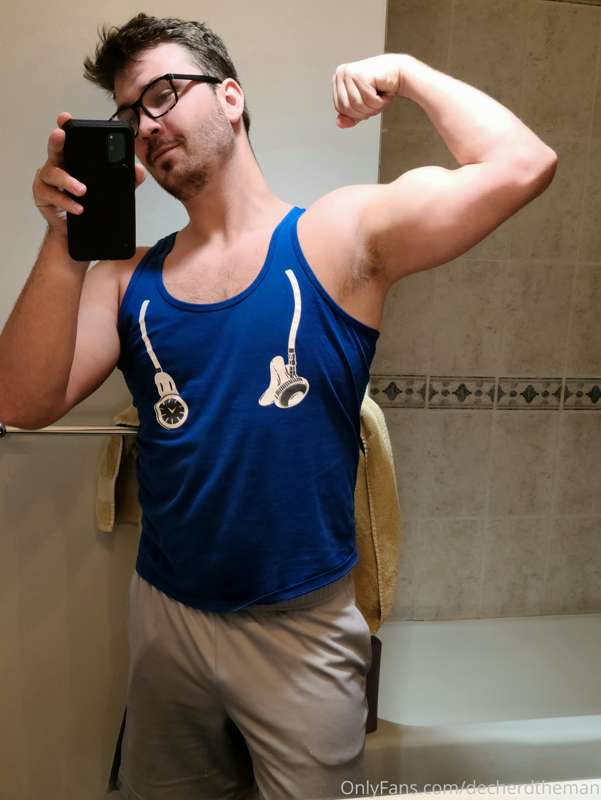 First gym series, pics after getting done with working out 2