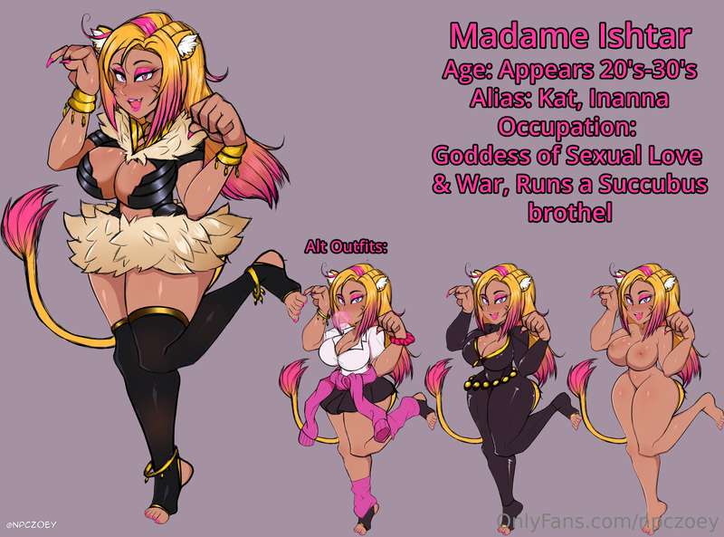Succubus Kitty Indulge in the special services of Madame Ish..