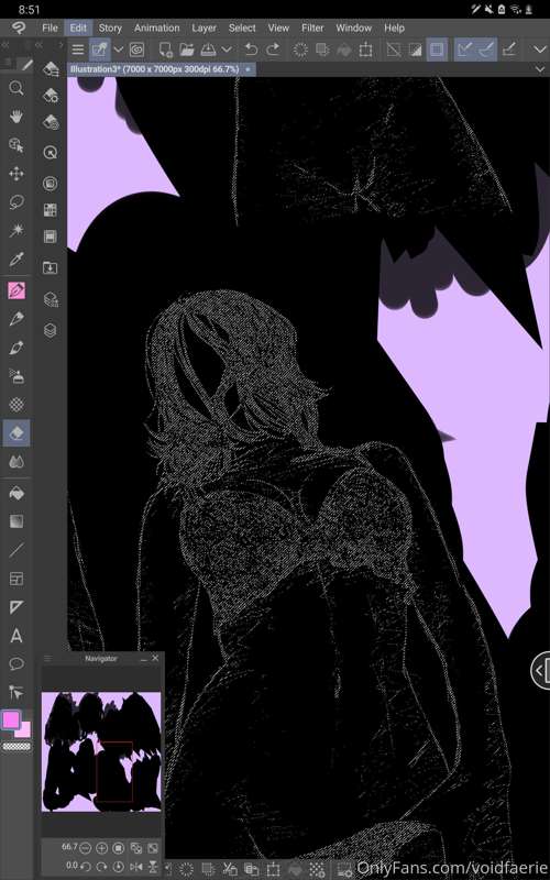 i've been working on this piece over the last few nights~! 💖.. 2