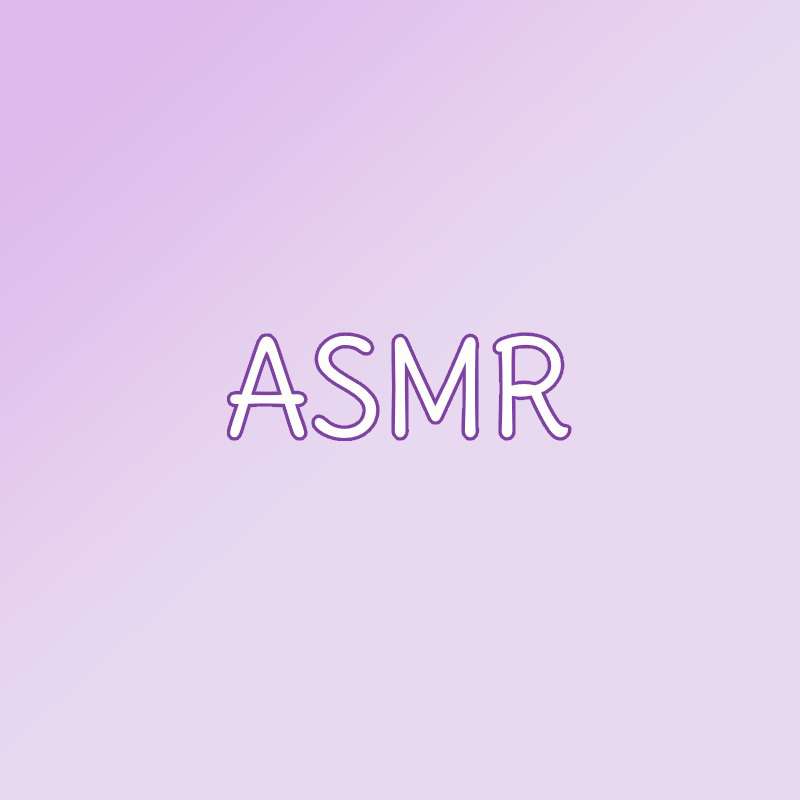 I've started a Youtube channel for **safe for work** ASMR. 
.. 1