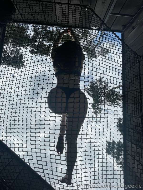 This really is a view from below… 🥰