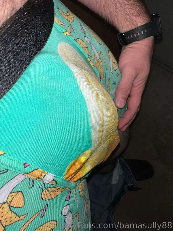 Anyone want a banana split? I love my new Shinesty boxer bri.. 1
