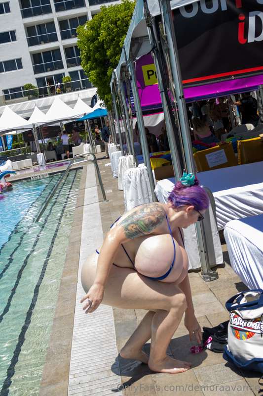 Just some pics from the micro bikini at Xbiz! 8