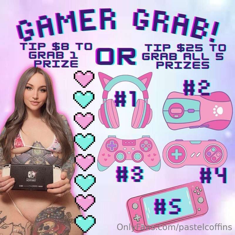 Gamer 🎮 Grab!!ᴛɪᴘ $8 ᴀɴᴅ ɢʀᴀʙ ᴏɴᴇ ꜱʟᴜᴛᴛʏ ᴠɪᴅᴇᴏ ᴘʀɪᴢᴇ🕹😍 OR ᴛɪ..