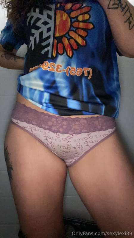 Went with the good ol granni panties today 😜
