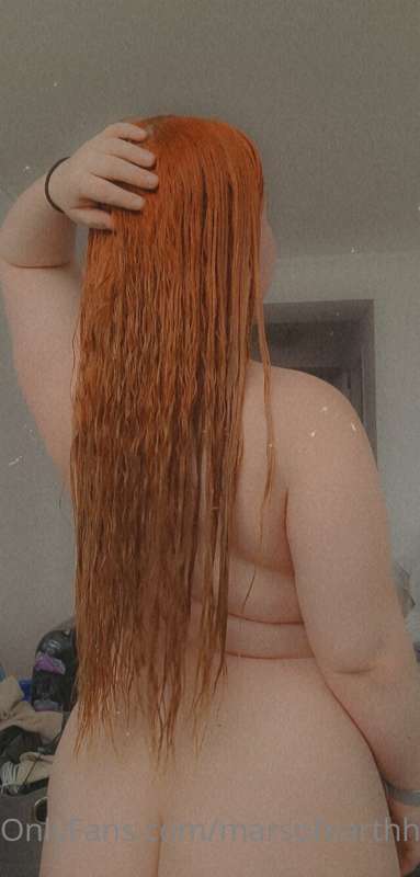 I forget how long my hair is sometimes