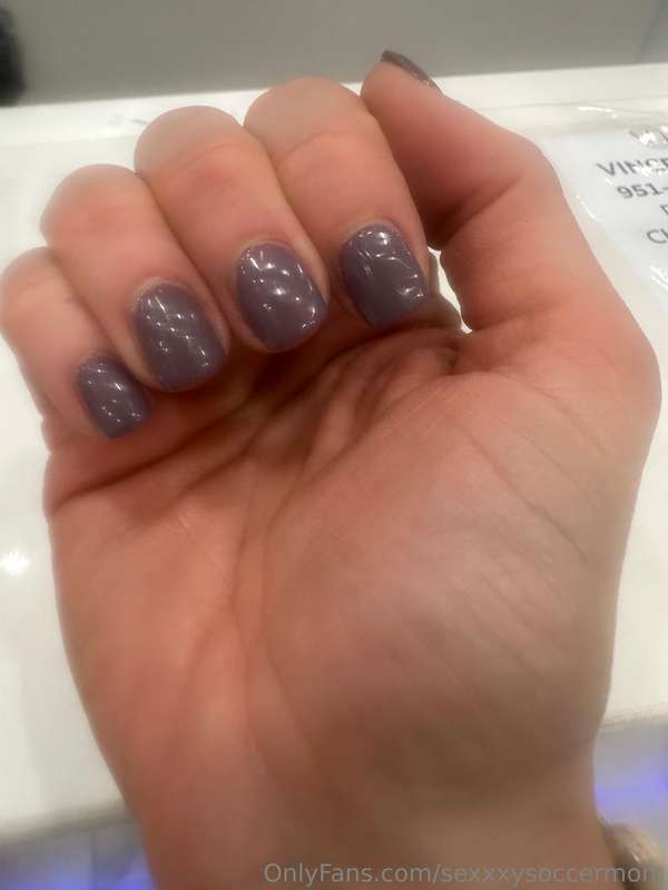 Just got my nails done. They sure would look good wrapped ar..