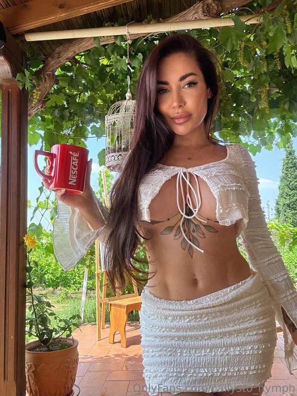 Sunlight and coffee hotter than my thoughts ☕✨Mornings like ..