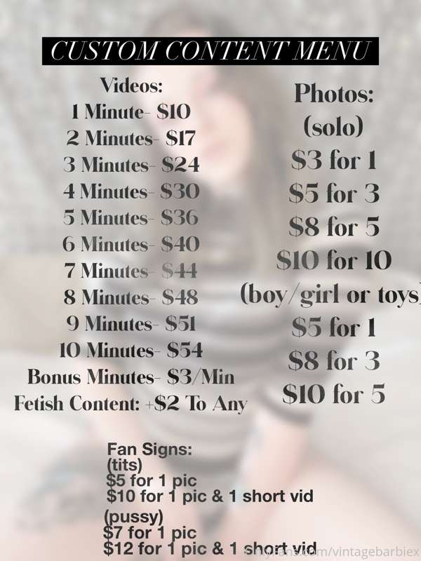 Custom content update! ✨
ADD: If you'd like exclusivity to a..