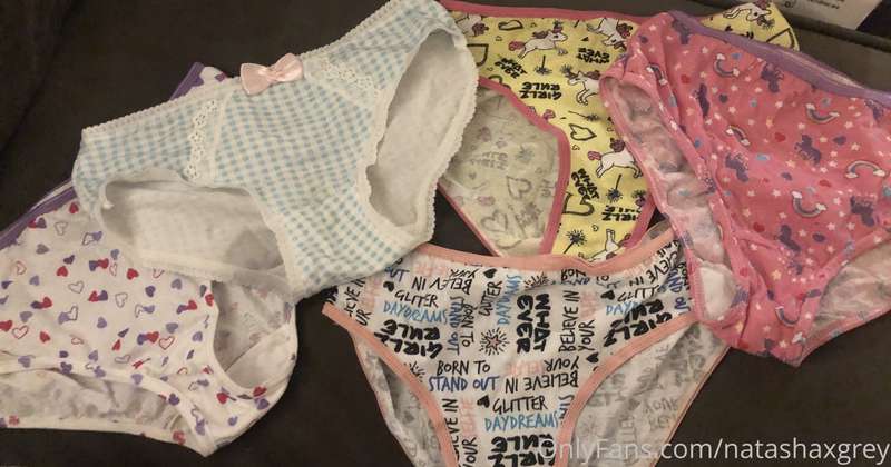 Here’s all of my panties for sale 😍 thongs, g strings, bikin..