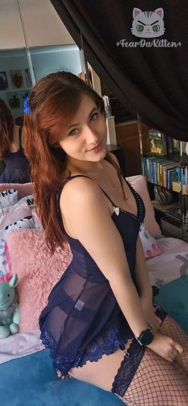 Perched pretty in midnight blue, wondering if you can handle..