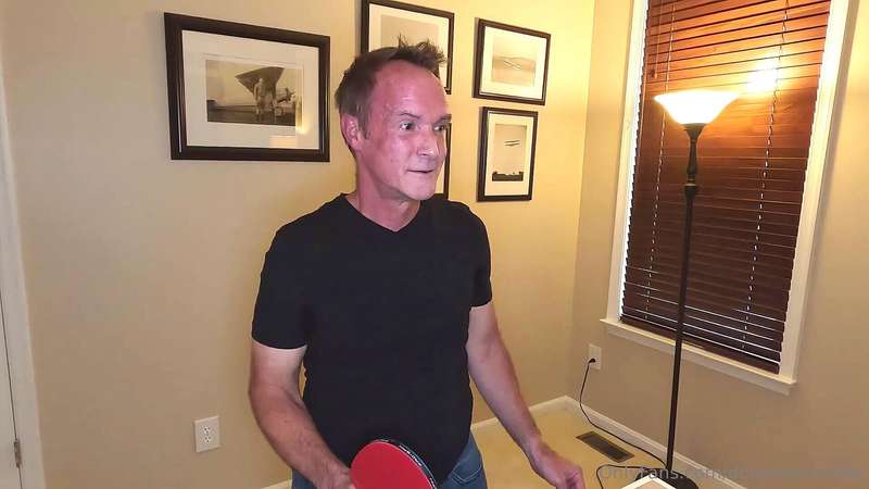 Just playing some Ping Pong!Until... the ball is lost under .. 2