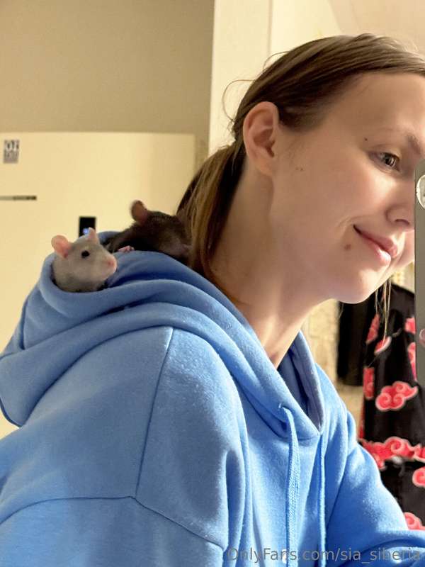 The vet said that I am a very good rat mama and suggested th.. 2