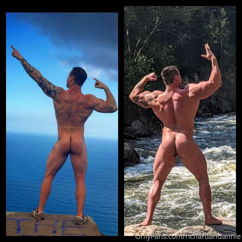 75lbs of muscle gained in the 5 years between these photos🔥 ..