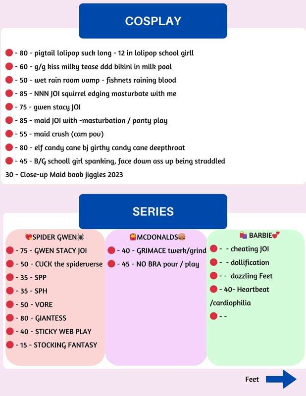 HELL YEAH BITCHES🕺🏻🕺🏻 I DID IT NEW PRICE LIST!!!! idk like 2.. 3