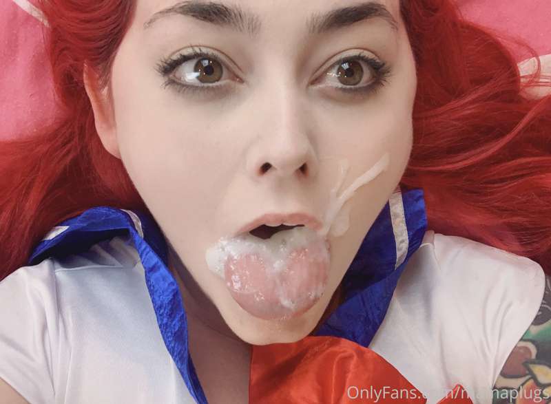 Various photos of me with cum on my face 😂
