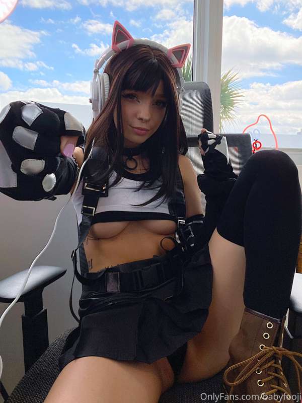 BOOBIES AHHA 🥰🥰 Tifa set pt. 1 🖤㊗️🍒😋 31