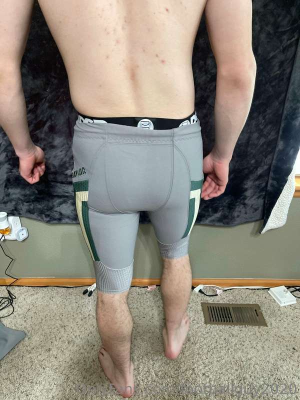 Me in football pants set 4 10