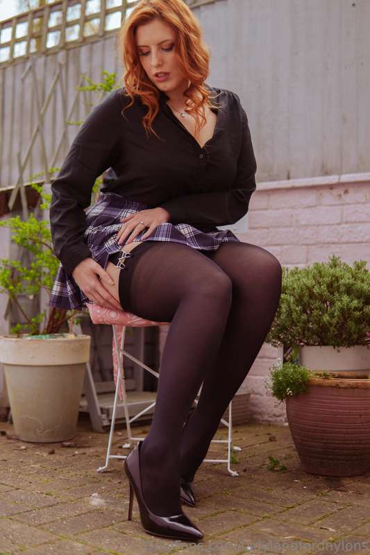 On second thoughts maybe my skirt is a little too short for .. 5