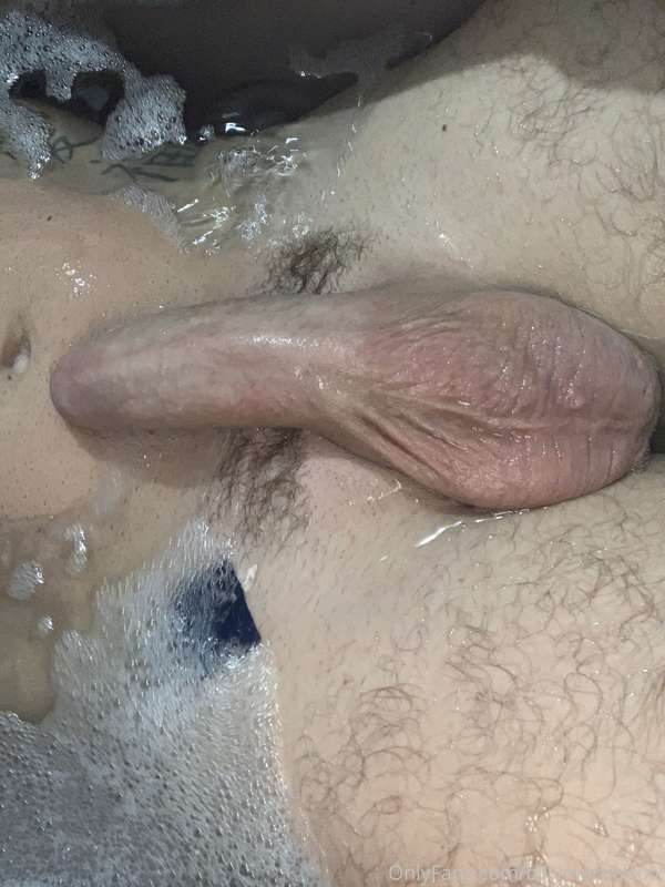 Nice chilled bath