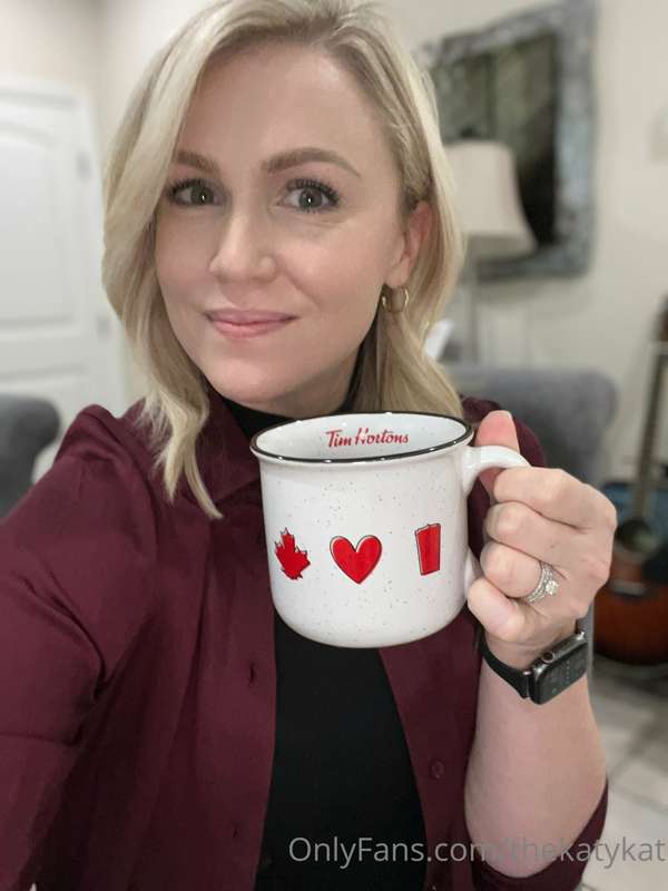 Good morning.  I bought this mug when I was visiting Kelowna..
